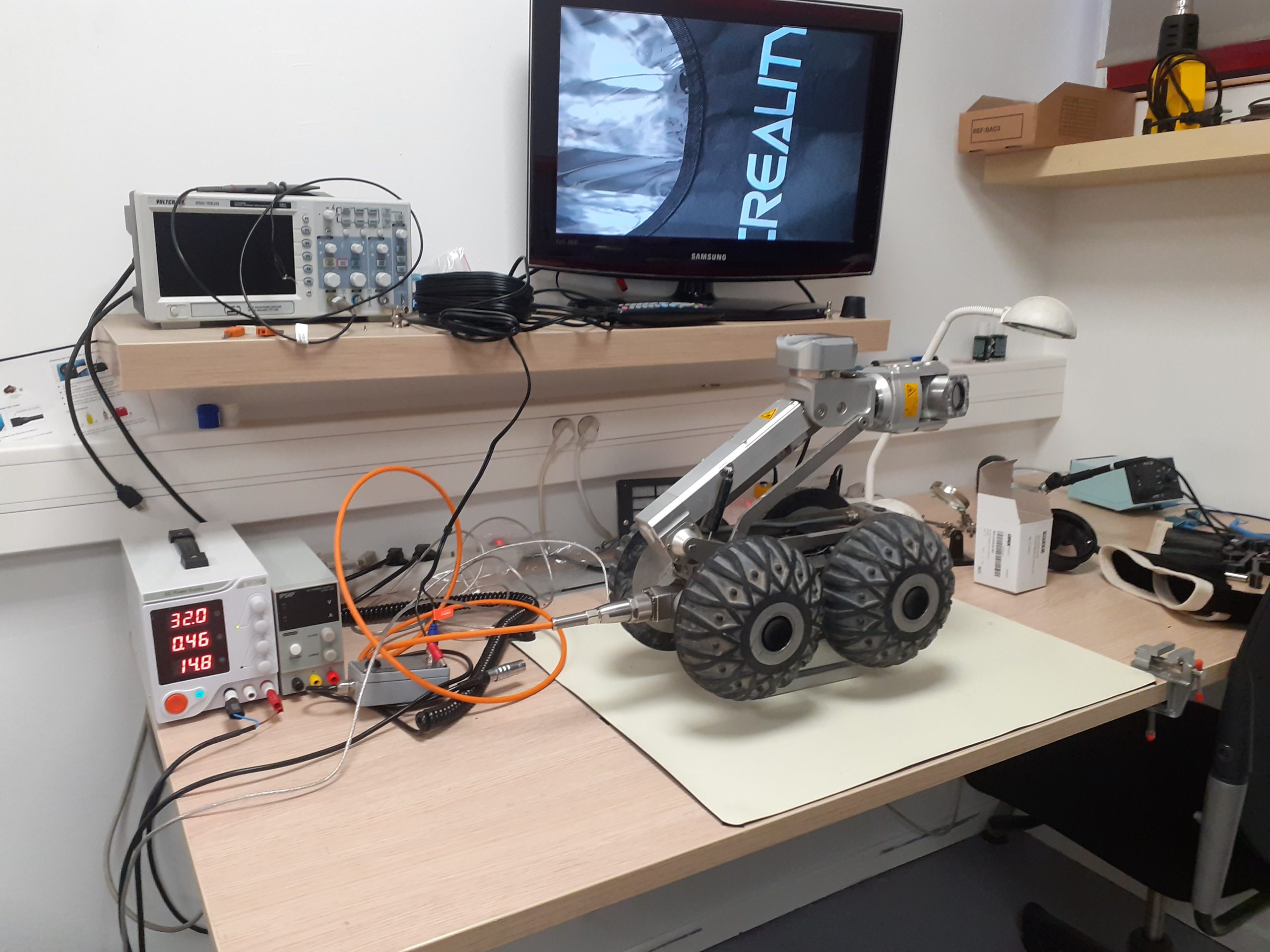 2020 Robotics Ipek robot vCam RaaS crawler push rod camera